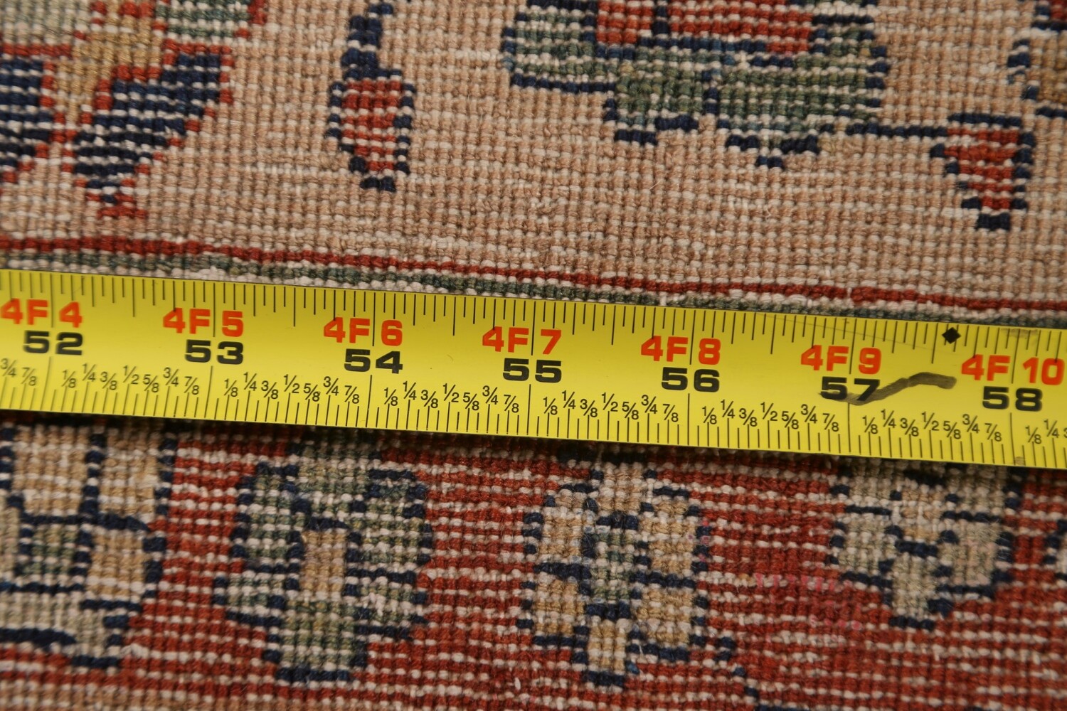 Pre-1900 Antique Vegetable Dye Sarouk Farahan Persian Rug 20x30