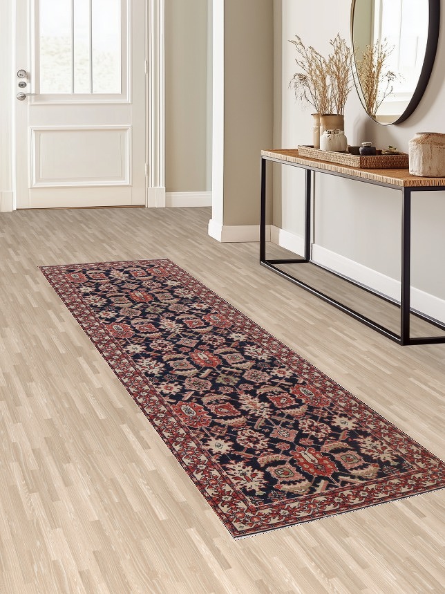 Handmade Wool Ziegler Oriental Runner Rug 3x10