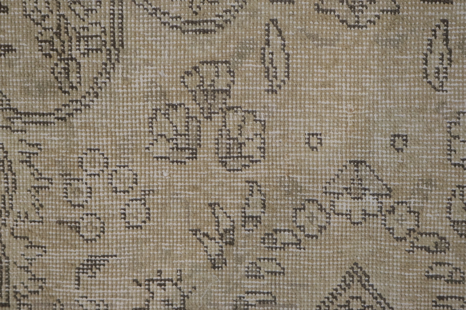 Floral Distressed Tabriz Persian Area Rug 6x10