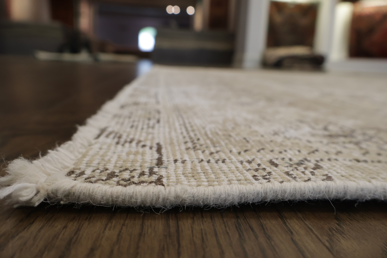 Floral Distressed Tabriz Persian Area Rug 6x10