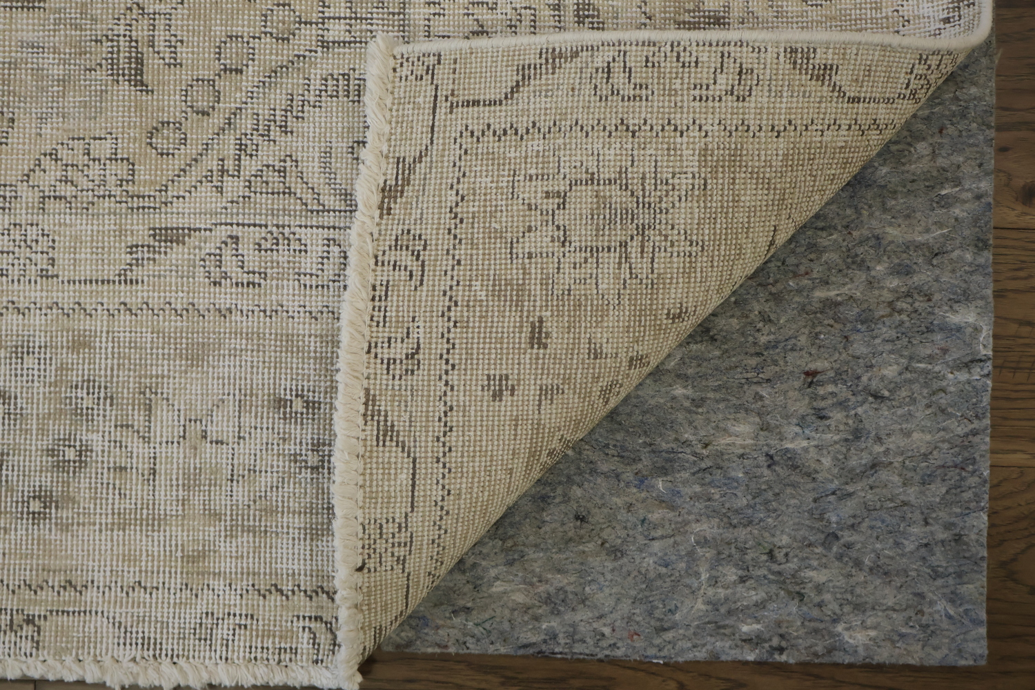 Floral Distressed Tabriz Persian Area Rug 6x10