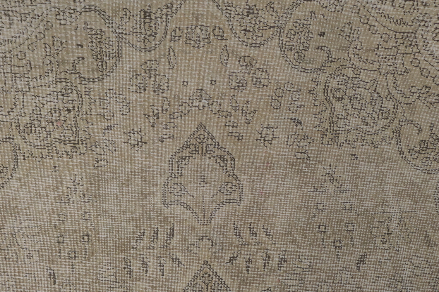 Floral Distressed Tabriz Persian Area Rug 6x10