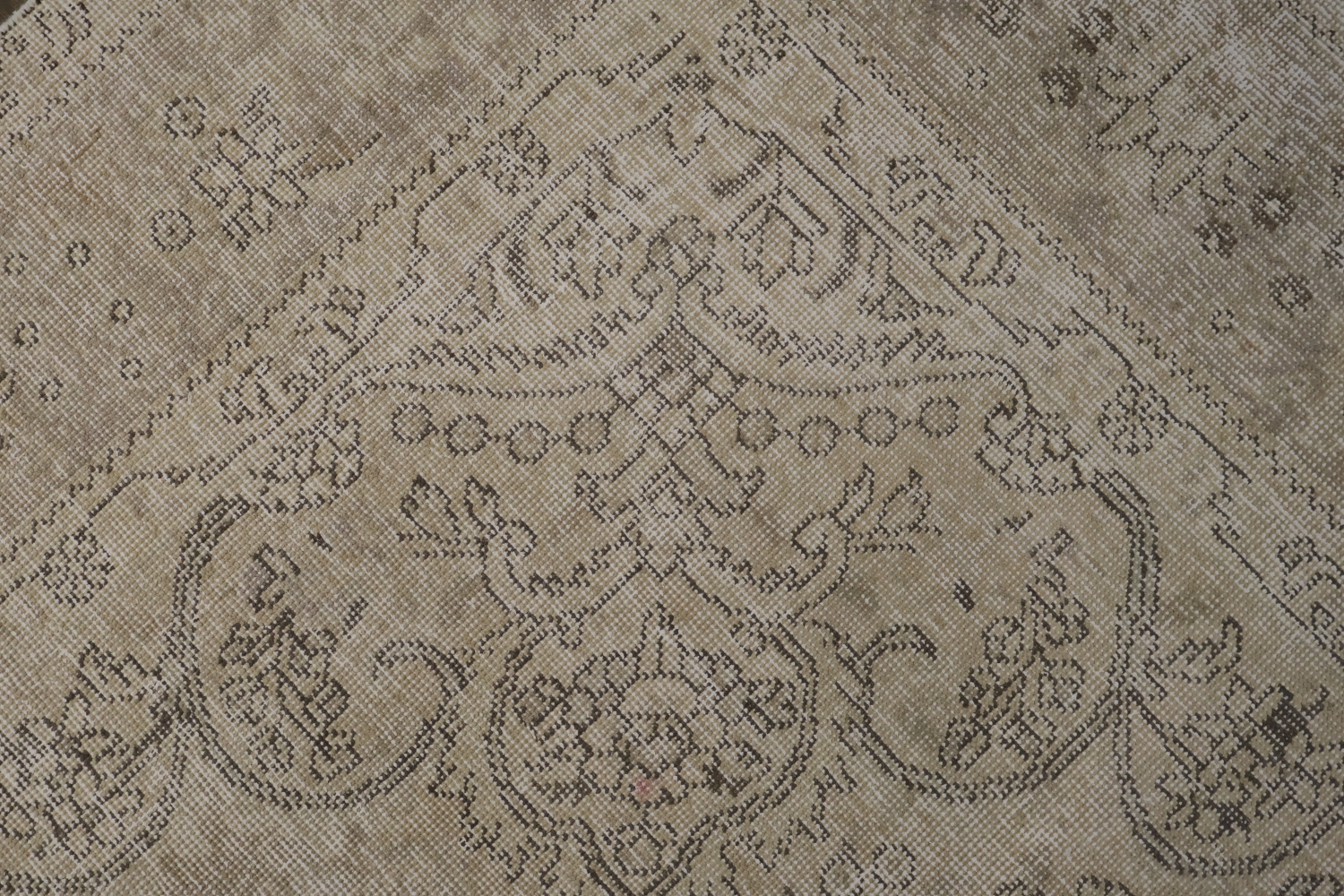 Floral Distressed Tabriz Persian Area Rug 6x10