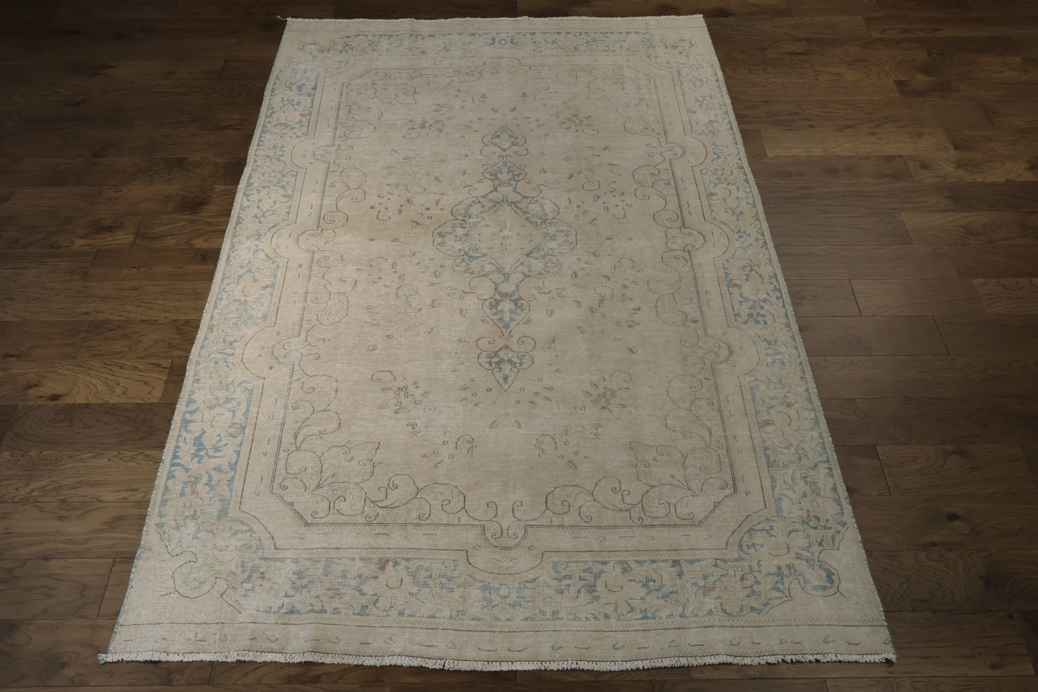 Floral Kerman Persian Area Rug 6x10
