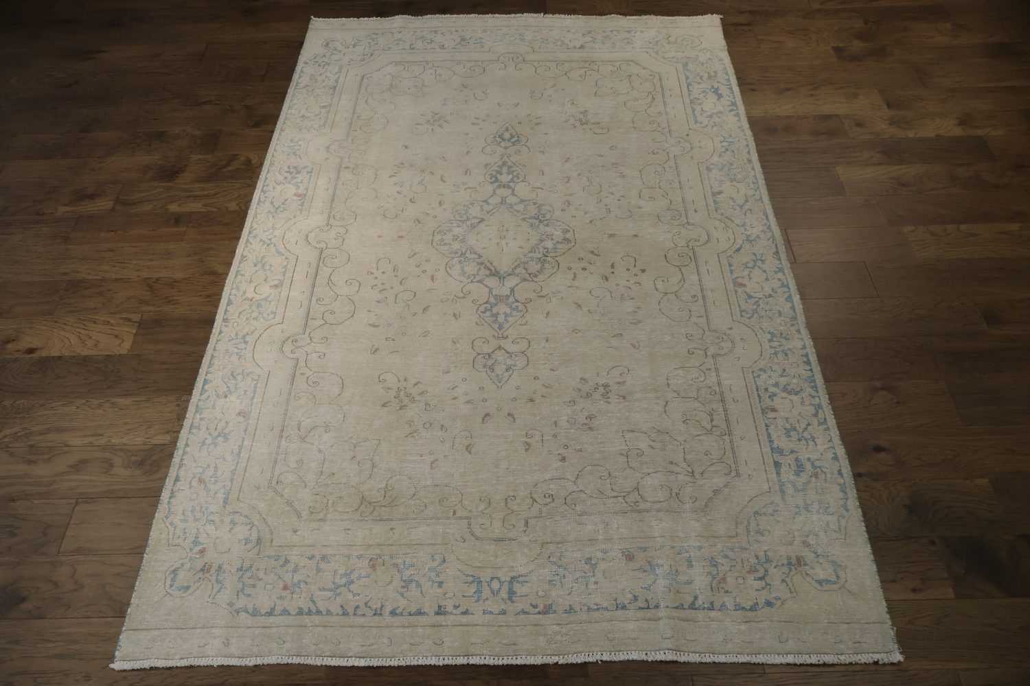 Floral Kerman Persian Area Rug 6x10