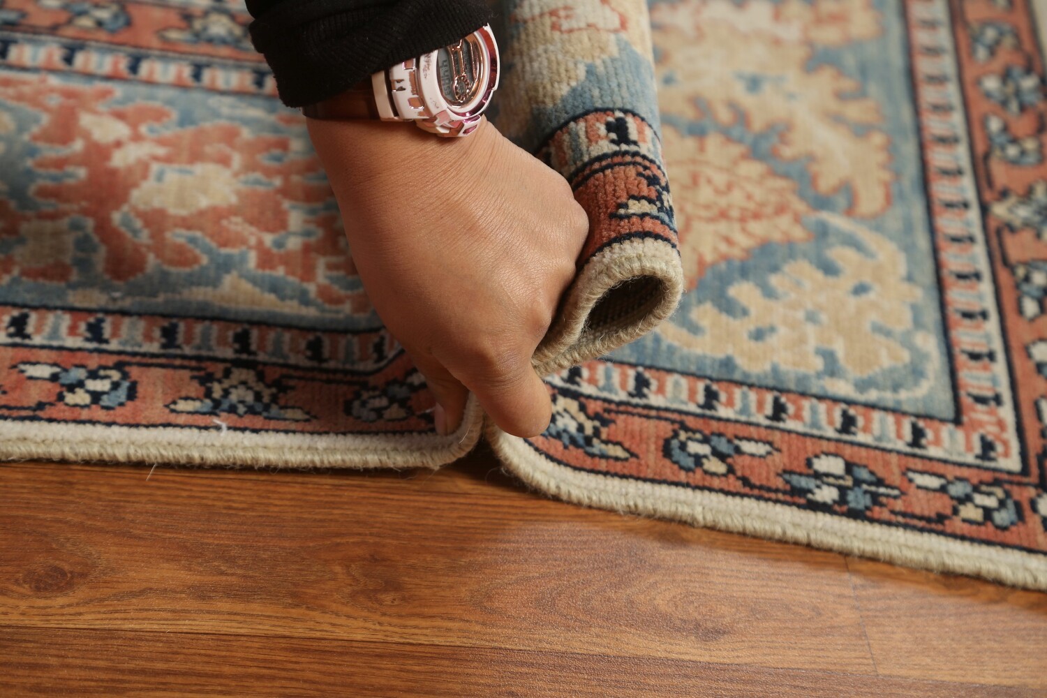 Floral Wool Bakhtiari Oriental Area Rug 10x13