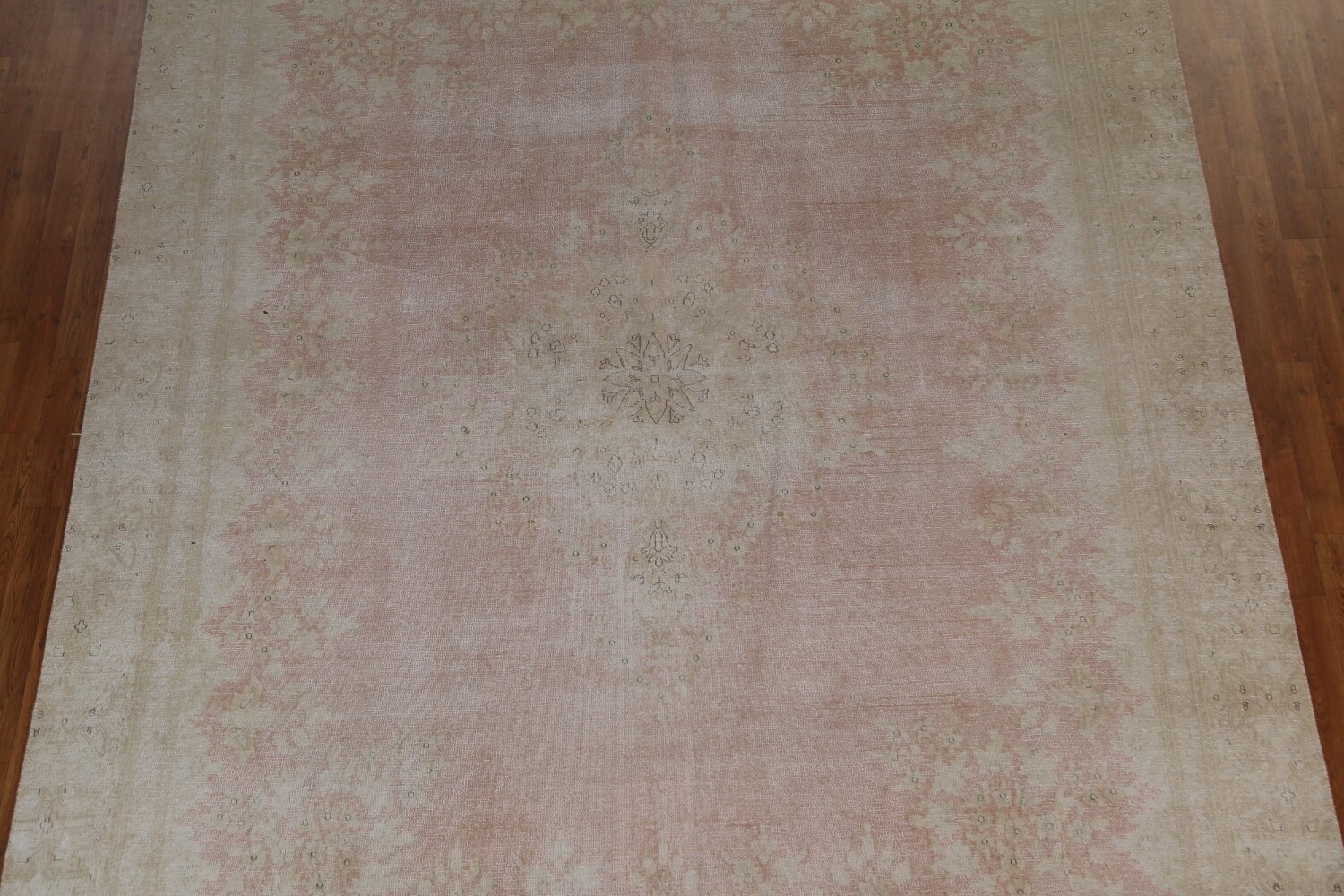 Floral Antique Kerman Persian Area Rug 9x12