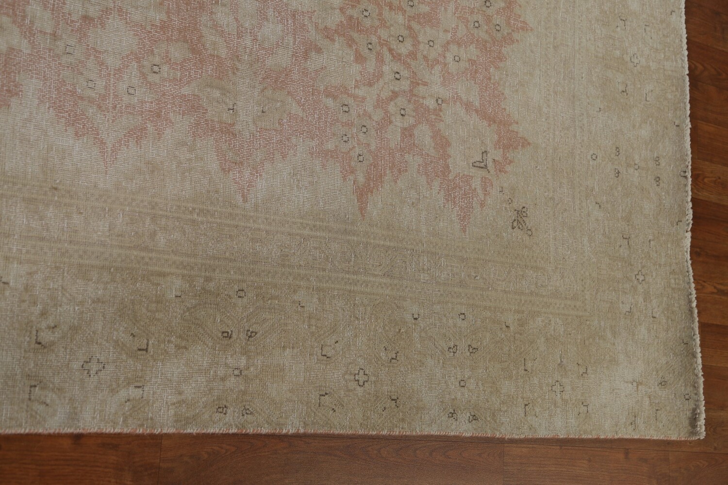Floral Antique Kerman Persian Area Rug 9x12