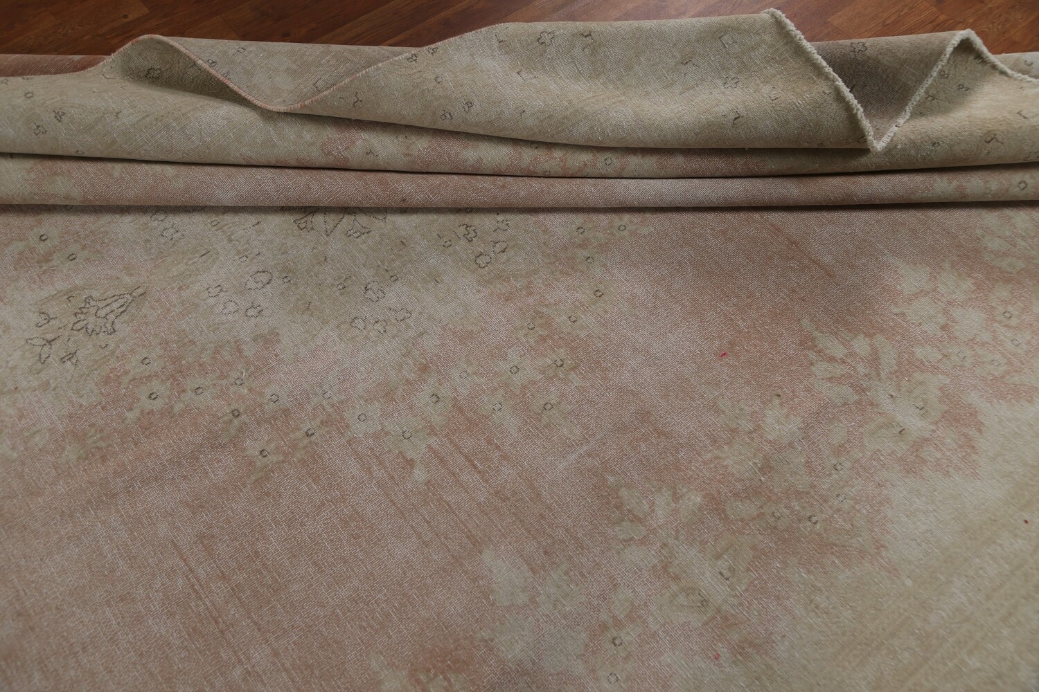 Floral Antique Kerman Persian Area Rug 9x12