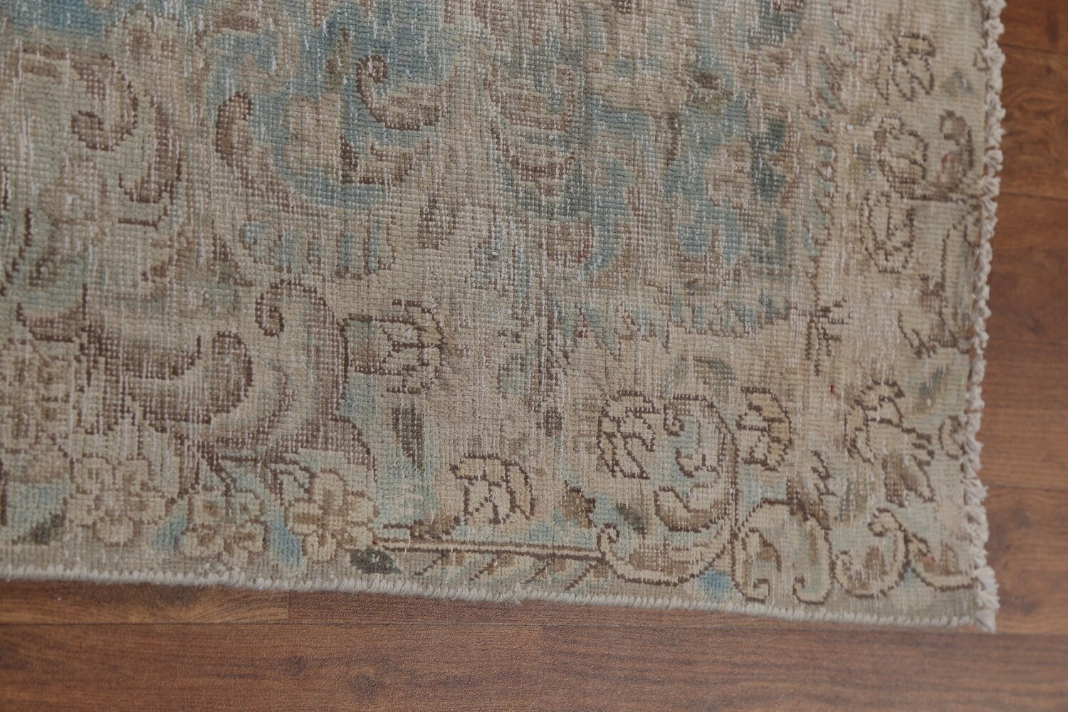 Antique Geometric Kerman Persian Area Rug 10x13