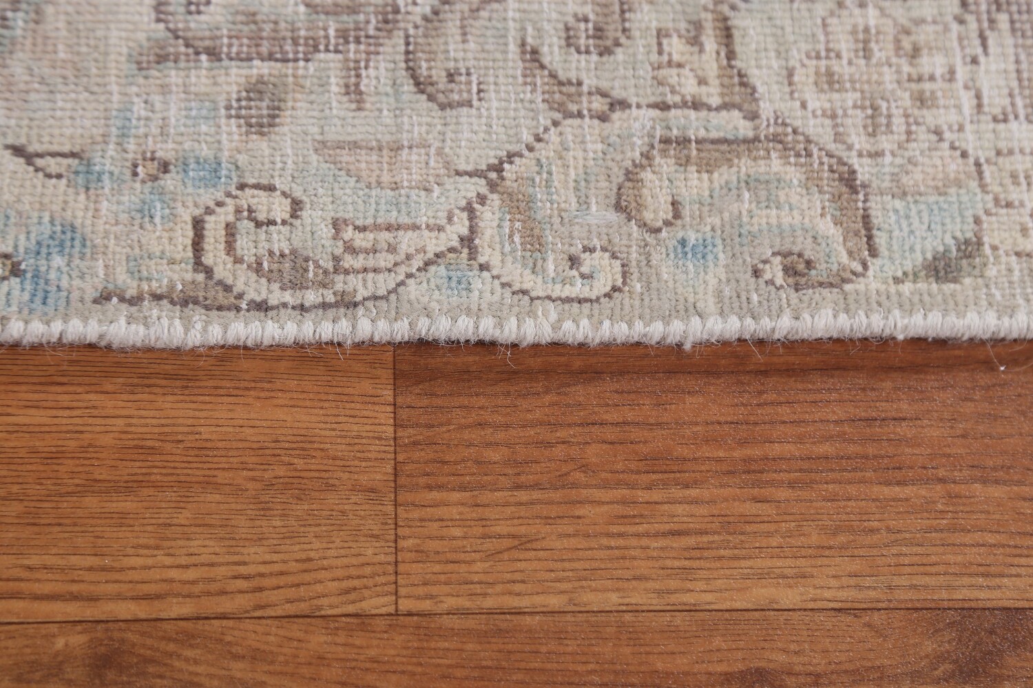 Antique Geometric Kerman Persian Area Rug 10x13