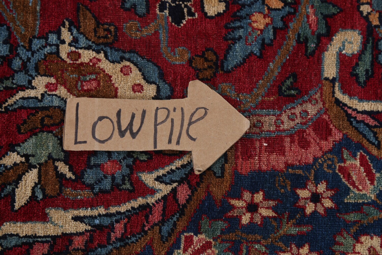 Pre-1900 Antique Vegetable Dye Yazd Large Persian Rug 11x16