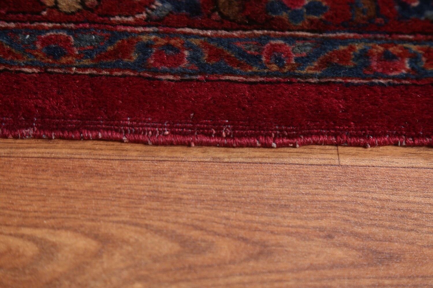 Antique Vegetable Dye Sarouk Large Persian Rug 10x15