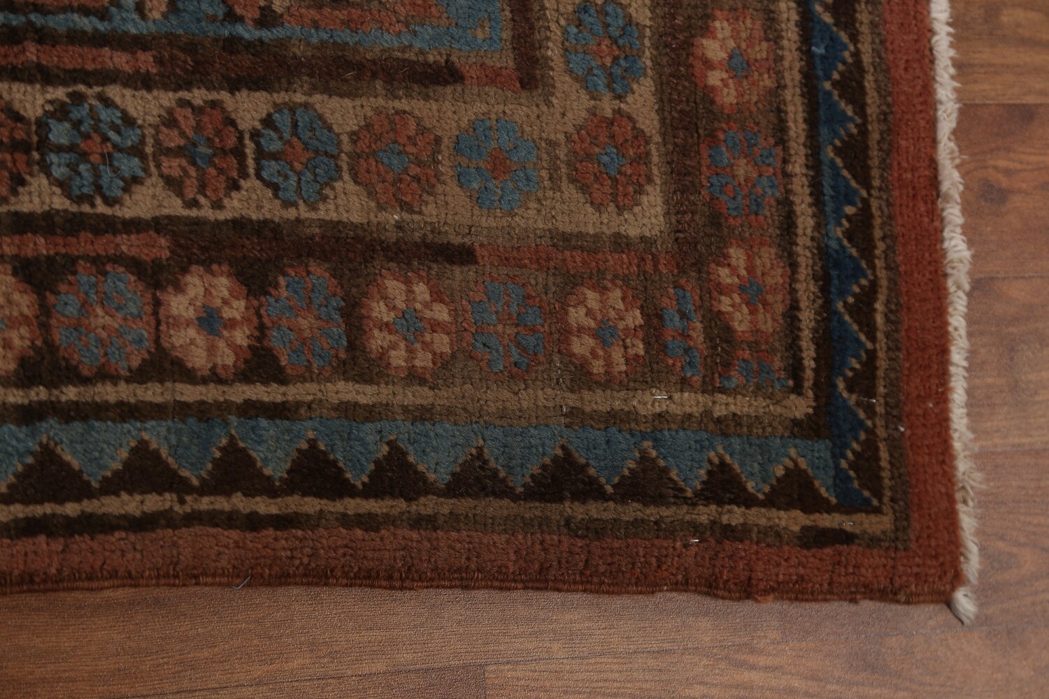 Pre-1900 Antique Vegetable Dye Heriz Bakhshayesh Persian Rug 11x14