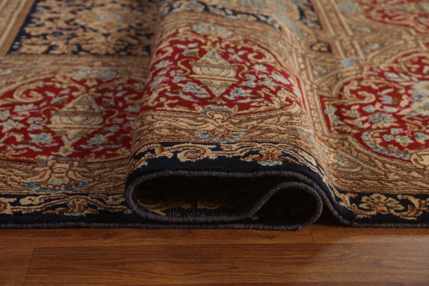Vegetable Dye Antique Kerman Large Persian Rug 13x16