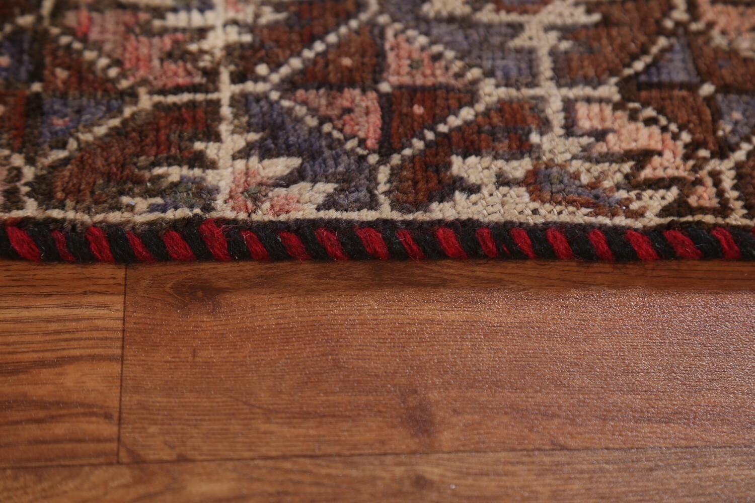 Antique Wool Shiraz Persian Area Rug 5x8