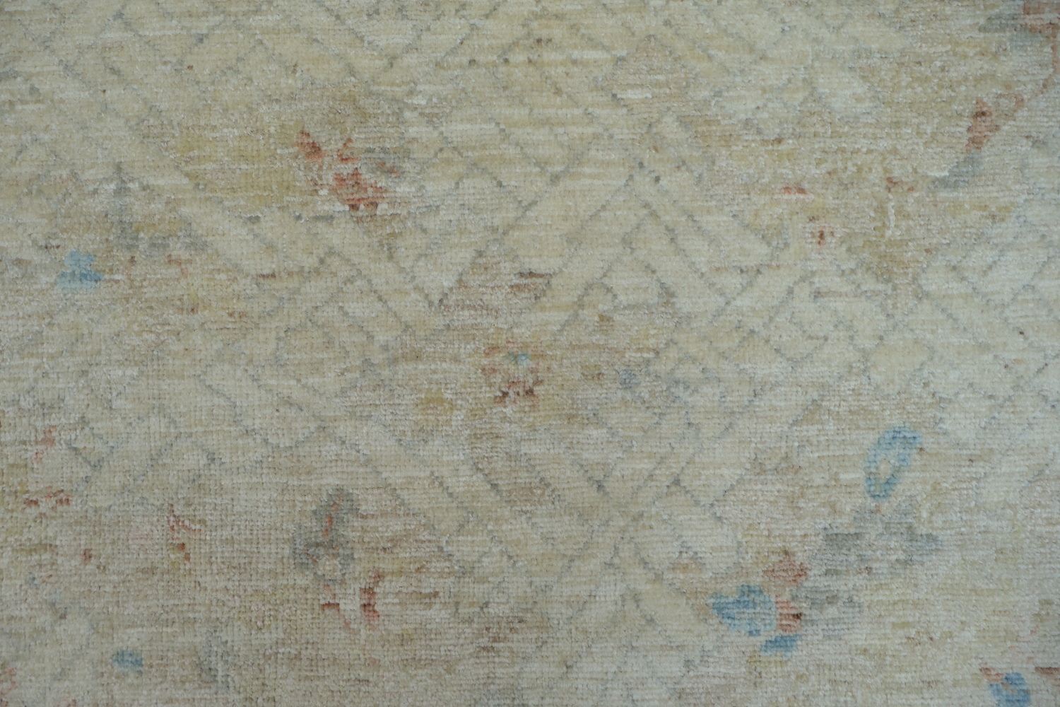 Muted Oushak Oriental Area Rug 4x5