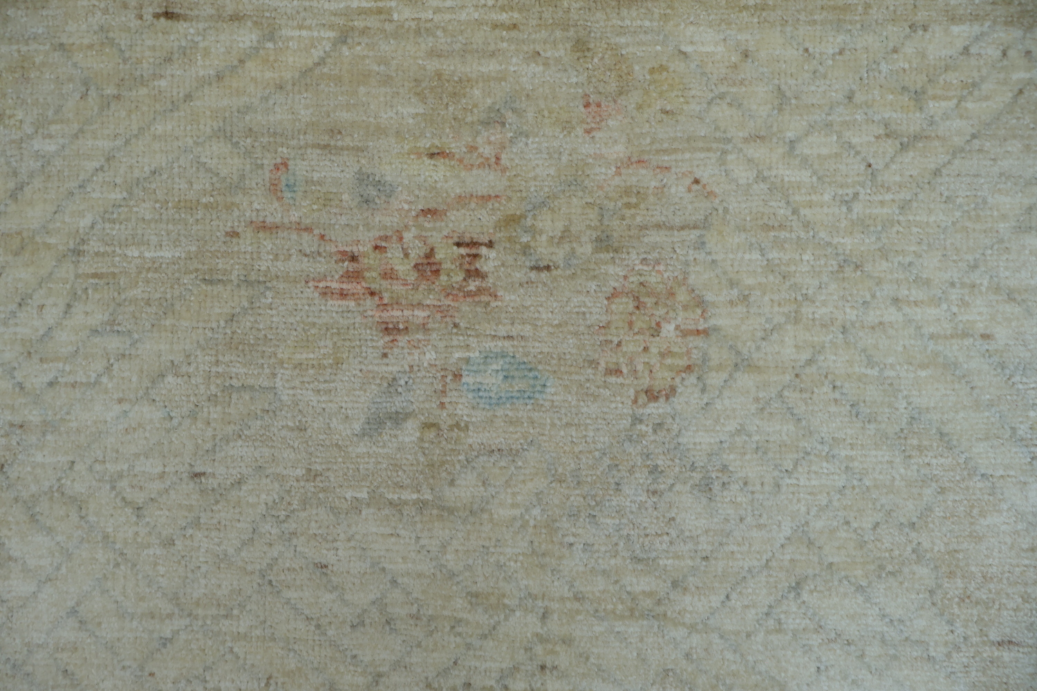 Muted Oushak Oriental Area Rug 4x5