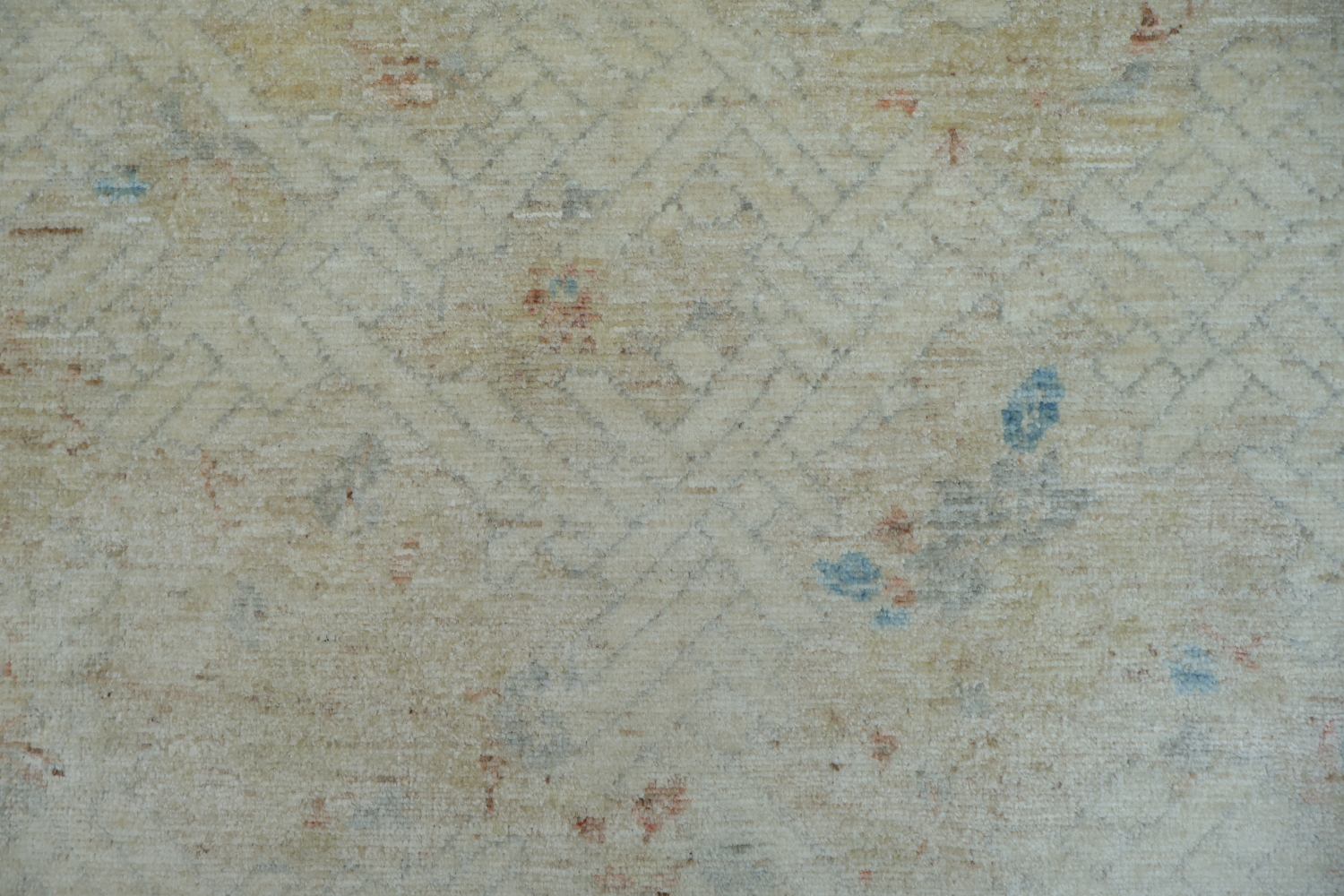 Geometric Art Deco Oriental Area Rug 4x5