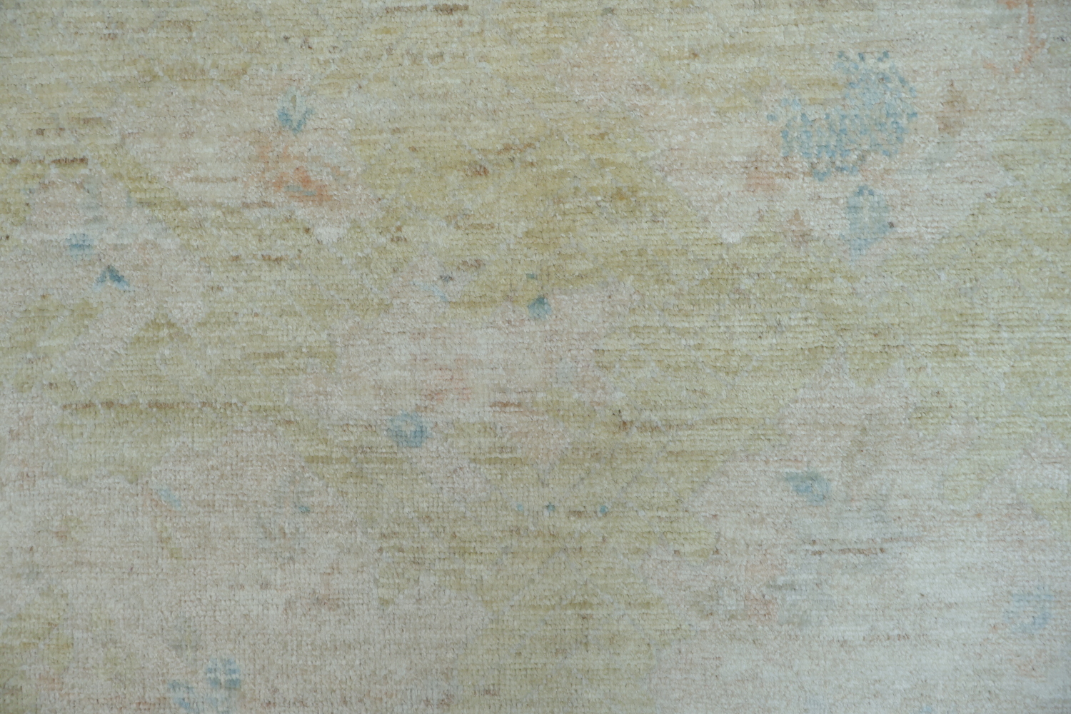 Muted Geometric Art Deco Oriental Area Rug 4x5
