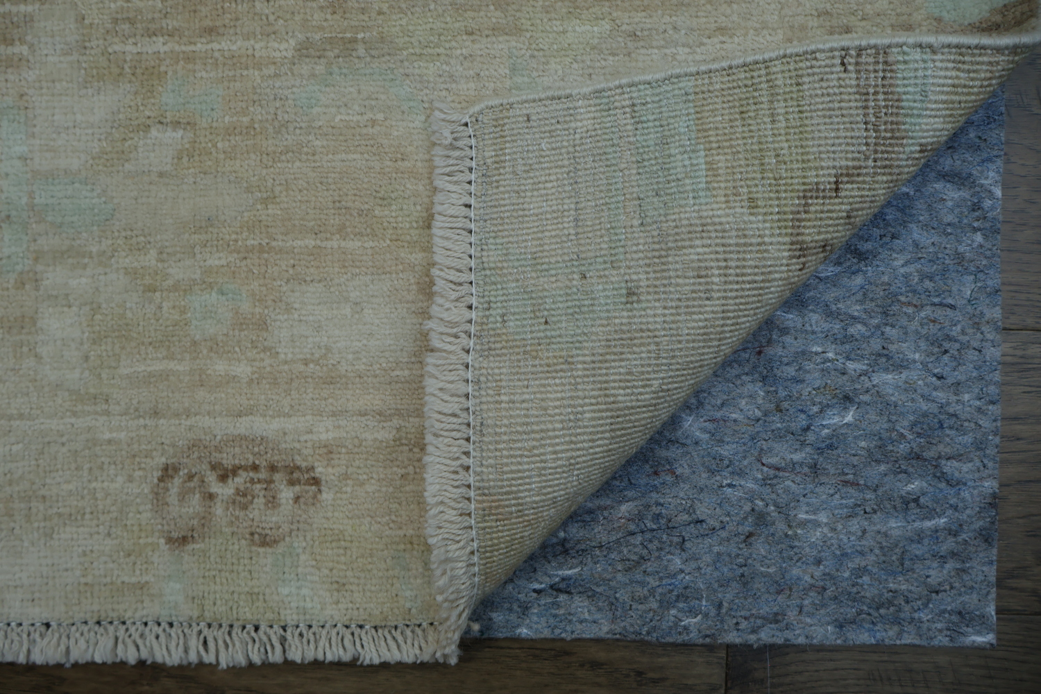 Muted Oushak Turkish Area Rug 3x5