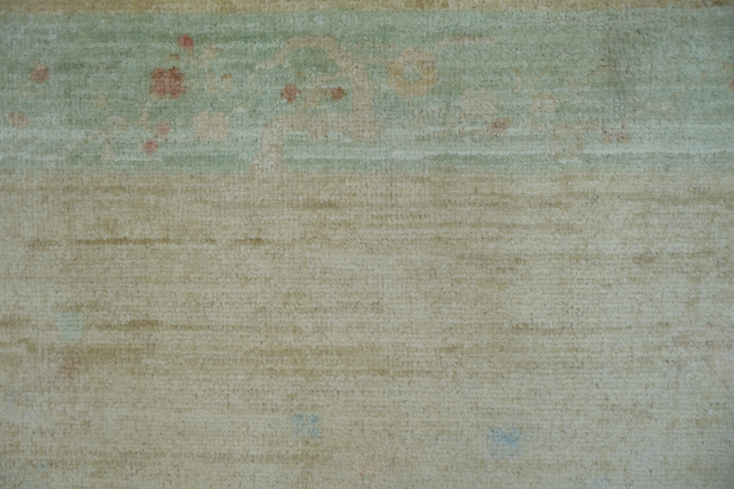 Muted Art Deco Oriental Area Rug 4x5