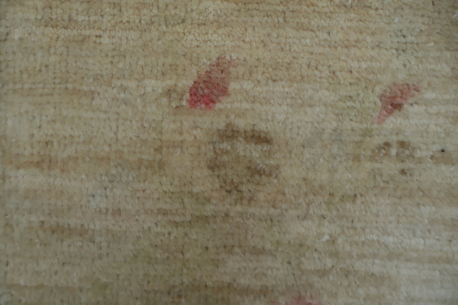 Hand-Knotted Oushak Turkish Area Rug 4x5