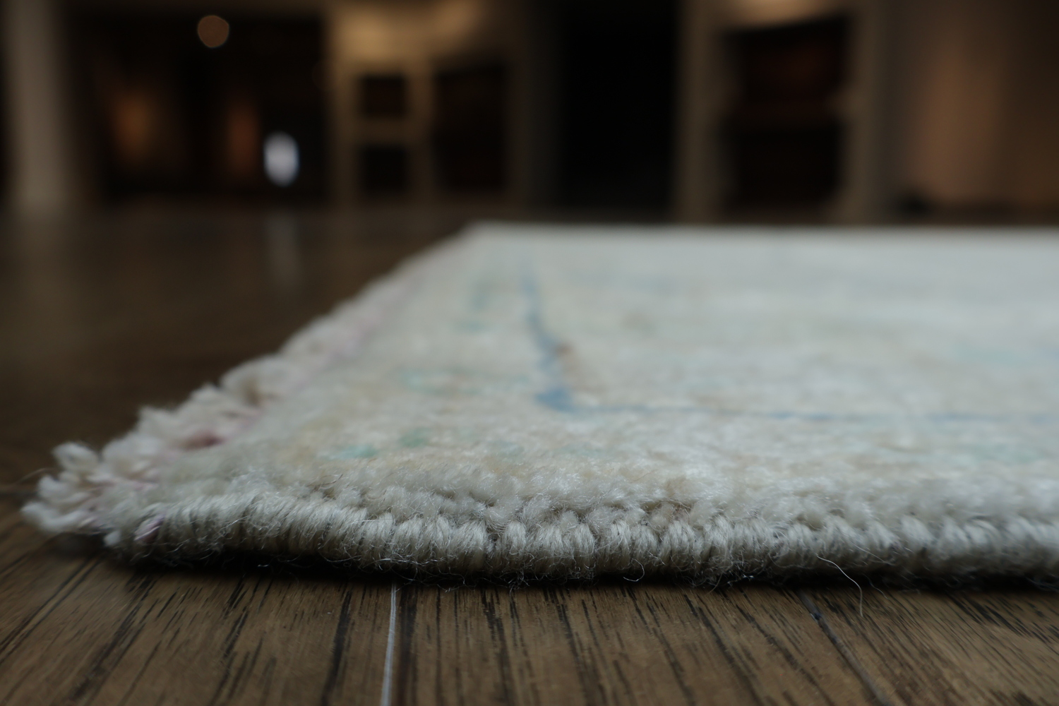 Vegetable Dye Oushak Turkish Area Rug 4x5