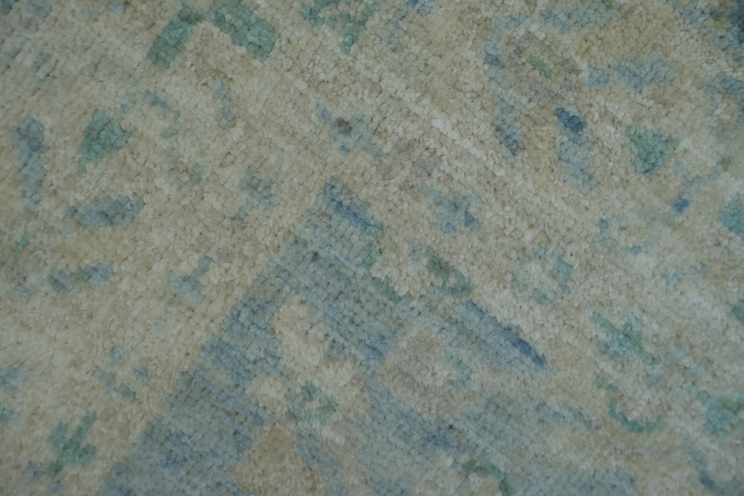Vegetable Dye Oushak Turkish Area Rug 4x5