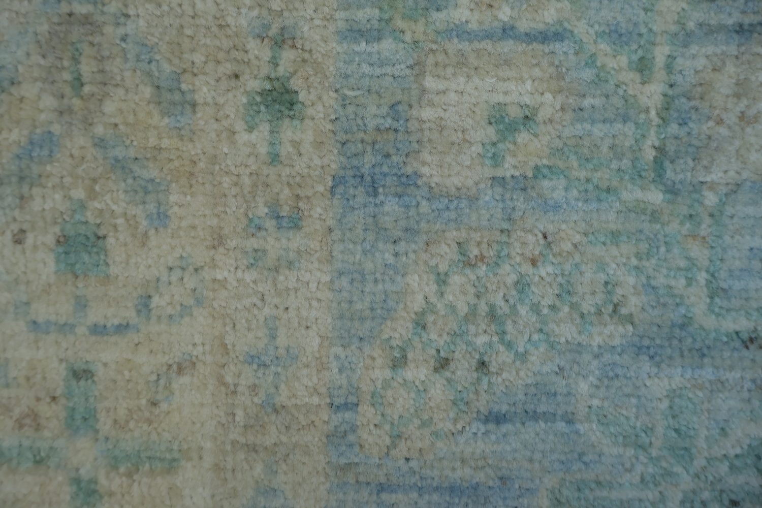 Vegetable Dye Oushak Turkish Area Rug 4x5