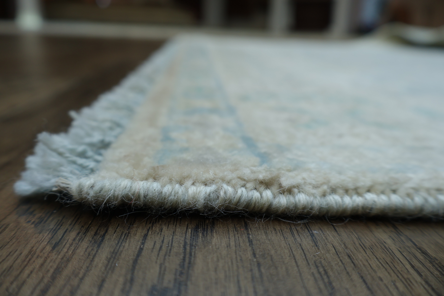 Vegetable Dye Oushak Turkish Area Rug 4x5