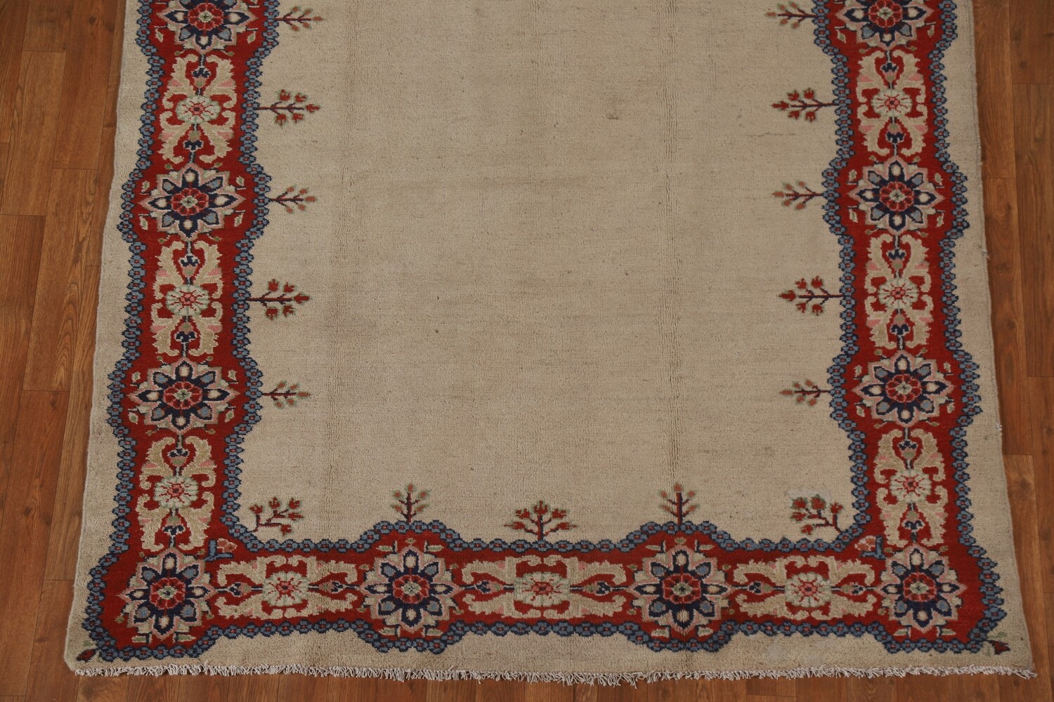 Pre-1900 Antique Vegetable Dye Sultanabad Persian Rug 5x20