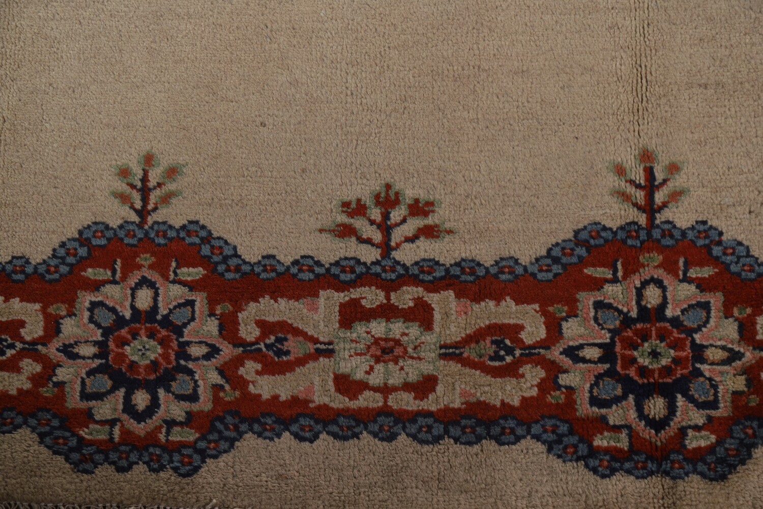 Pre-1900 Antique Vegetable Dye Sultanabad Persian Rug 5x20