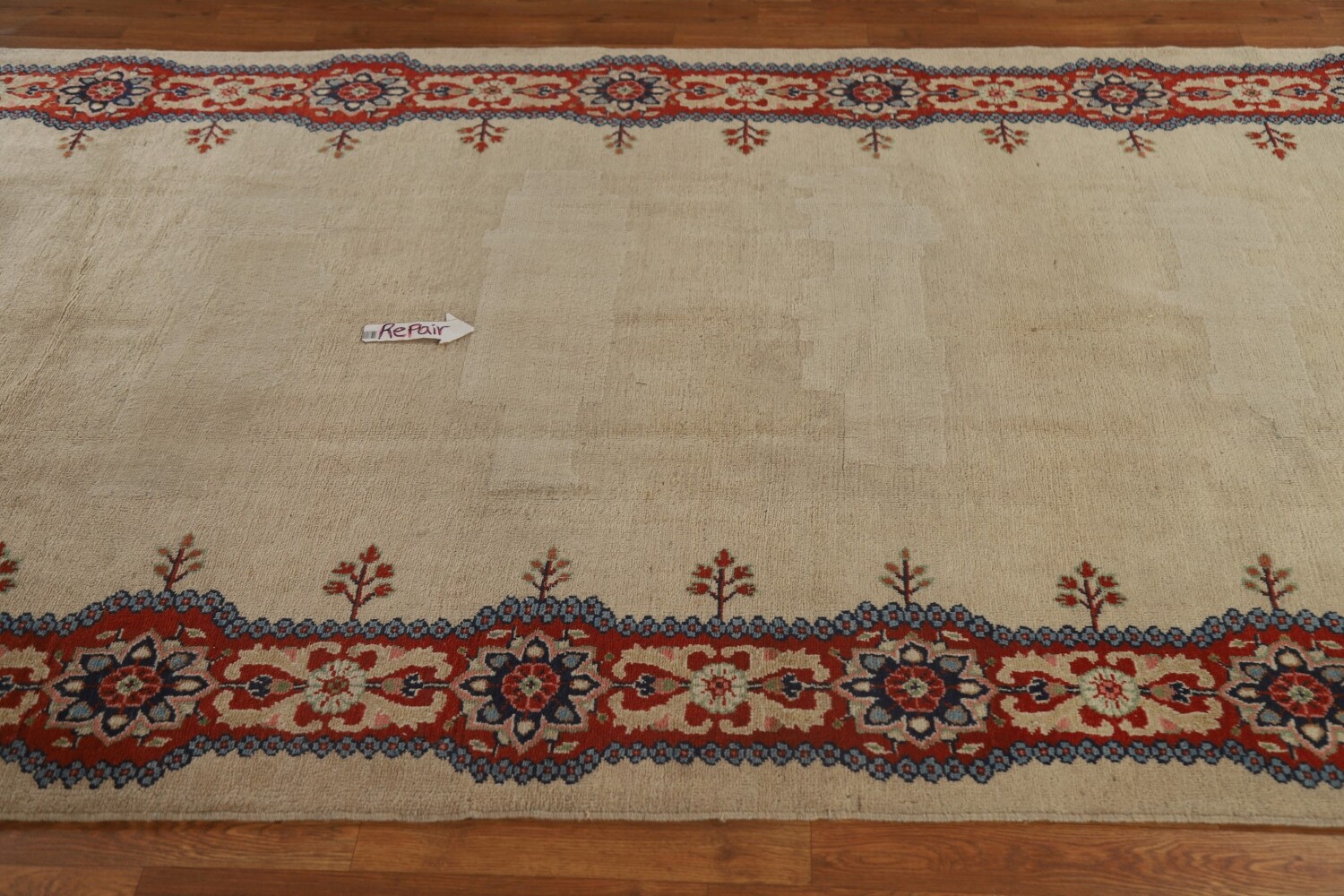 Pre-1900 Antique Vegetable Dye Sultanabad Persian Rug 5x20