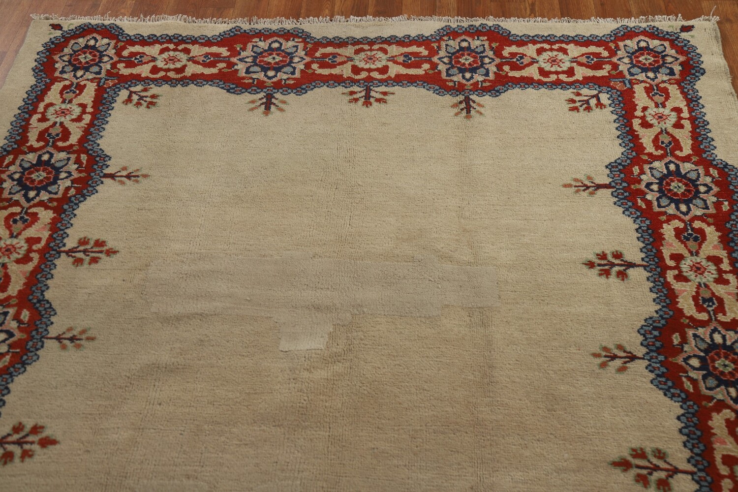Pre-1900 Antique Vegetable Dye Sultanabad Persian Rug 5x20