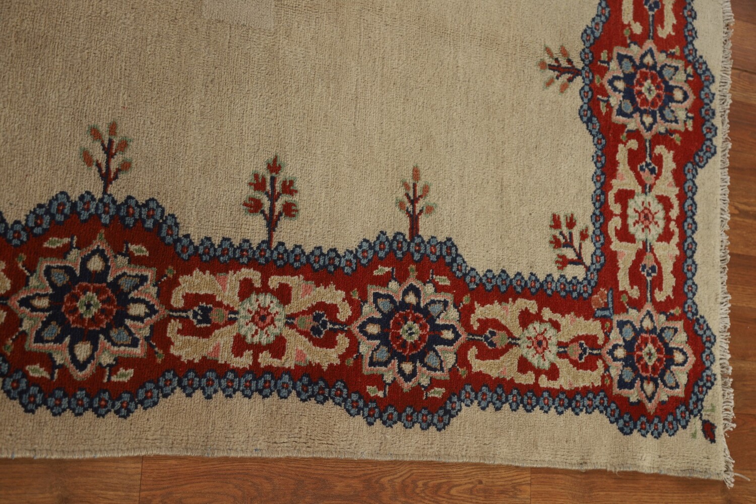 Pre-1900 Antique Vegetable Dye Sultanabad Persian Rug 5x20