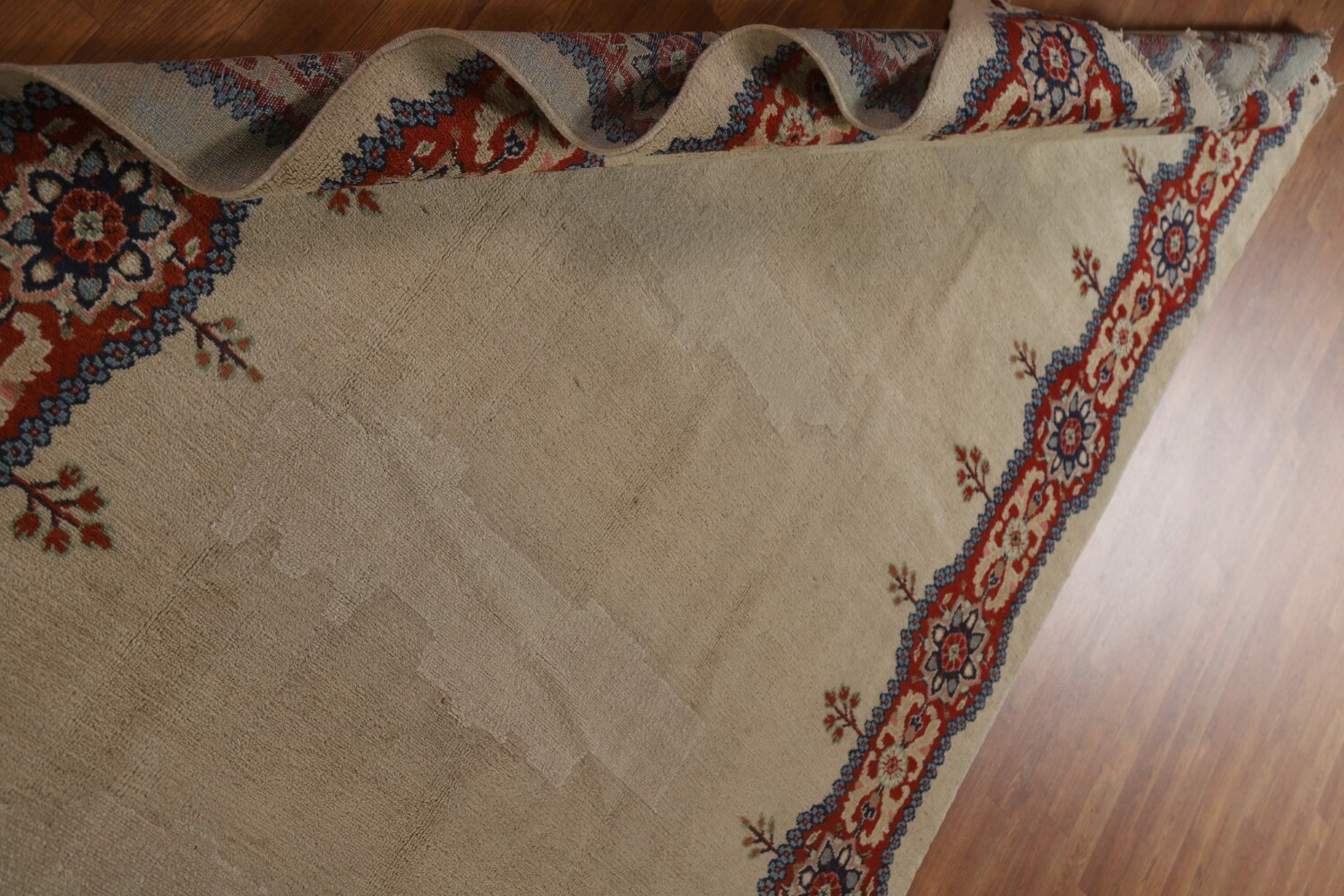 Pre-1900 Antique Vegetable Dye Sultanabad Persian Rug 5x20