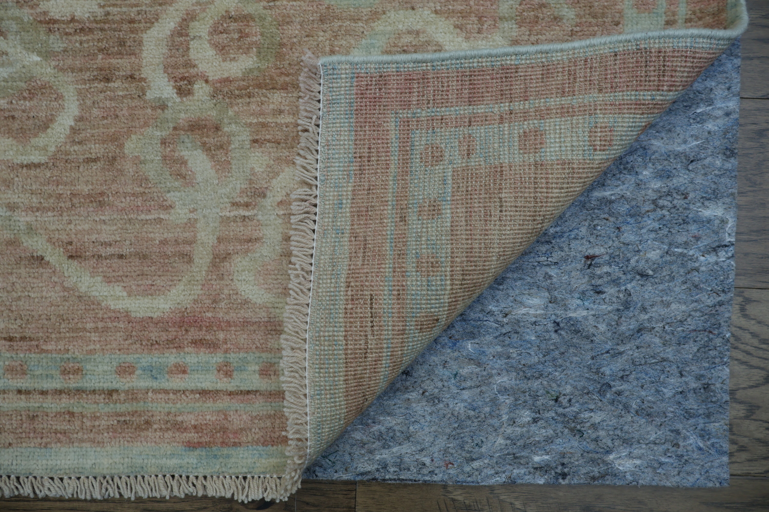 Vegetable Dye Art Deco Oriental Area Rug 4x5