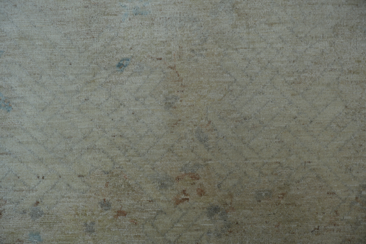 Vegetable Dye Oushak Oriental Area Rug 4x5