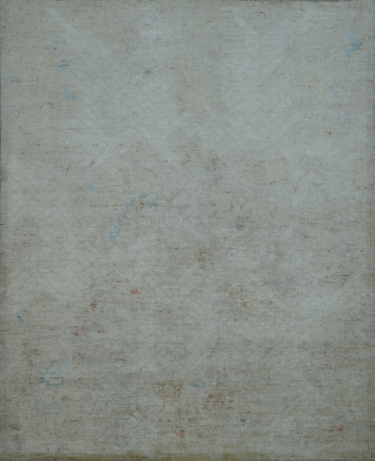 Vegetable Dye Oushak Oriental Area Rug 4x5