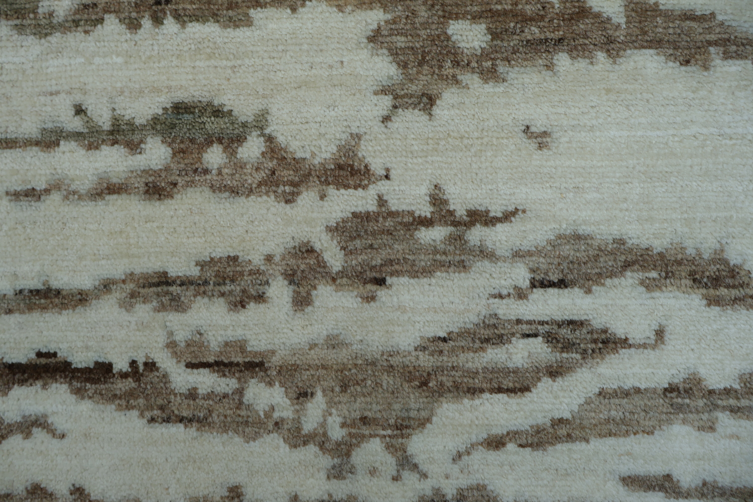 Vegetable Dye Abstract Turkish Area Rug 4x5