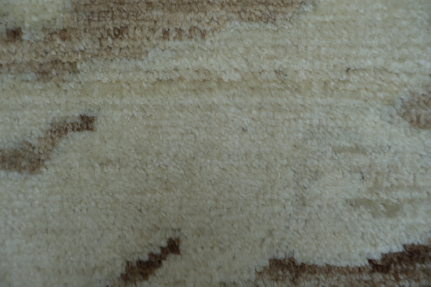 Vegetable Dye Abstract Turkish Area Rug 4x5