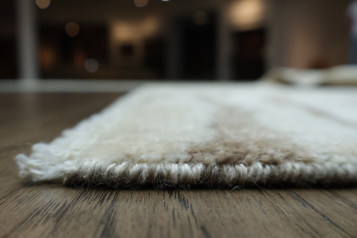 Vegetable Dye Abstract Turkish Area Rug 4x5