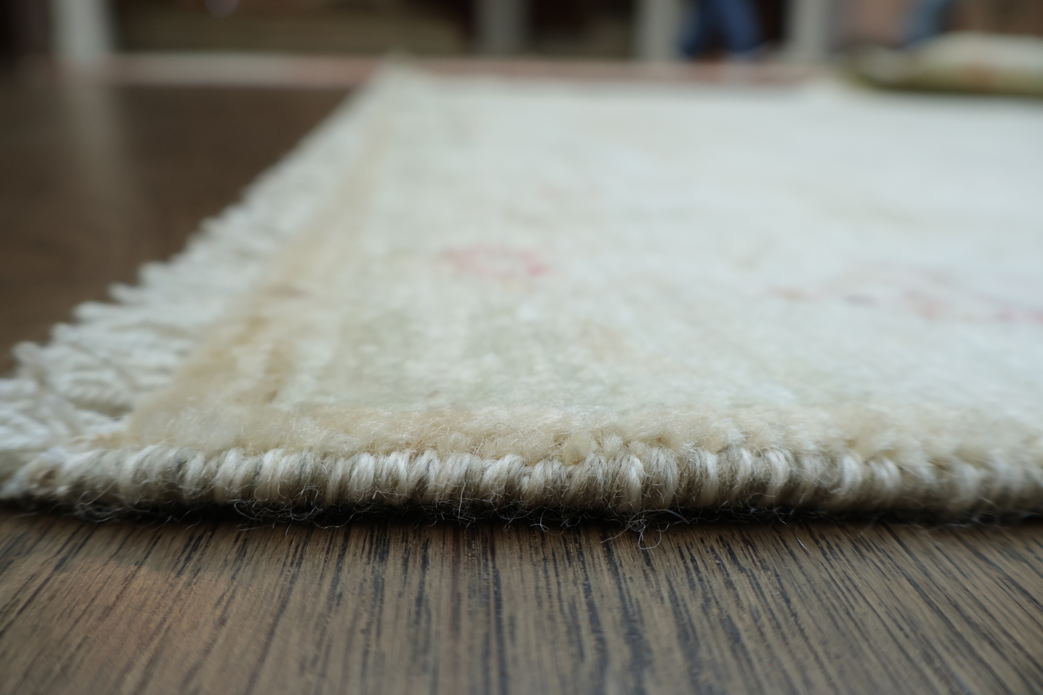 Vegetable Dye Art Deco Oriental Area Rug 4x5