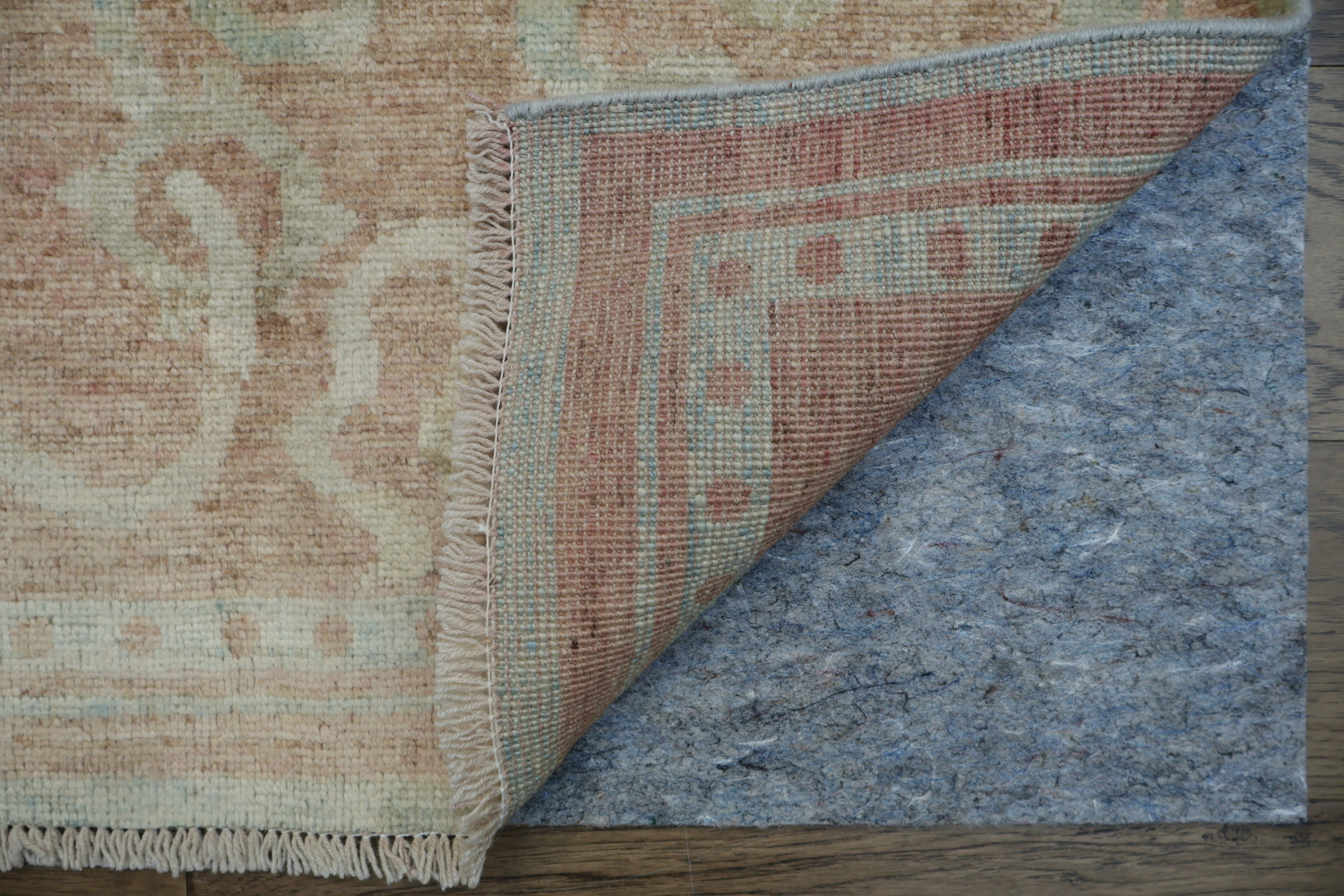 Vegetable Dye Art Deco Oriental Area Rug 4x5