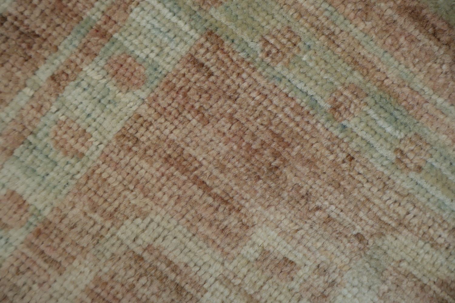 Vegetable Dye Art Deco Oriental Area Rug 4x5
