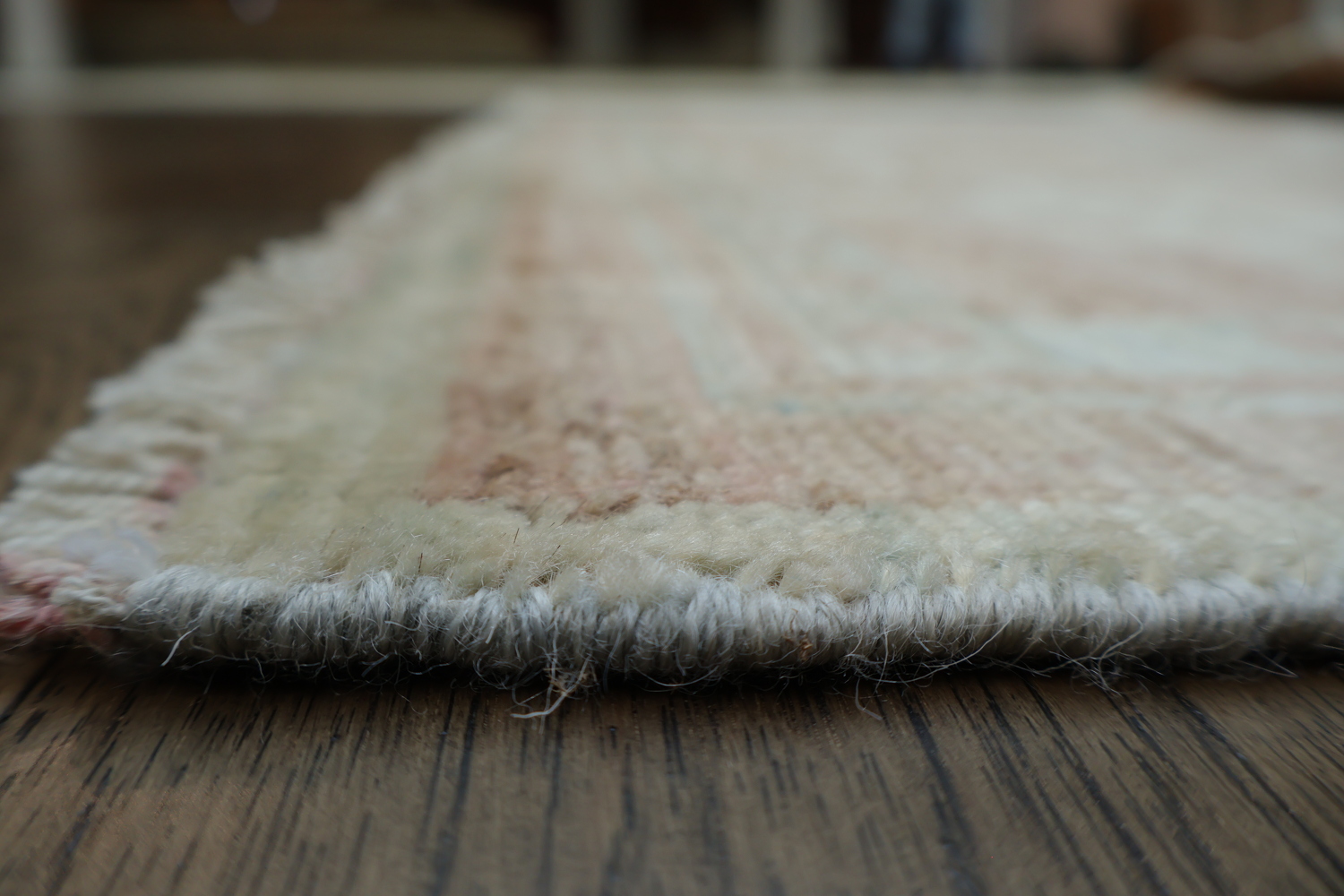 Vegetable Dye Art Deco Oriental Area Rug 4x5
