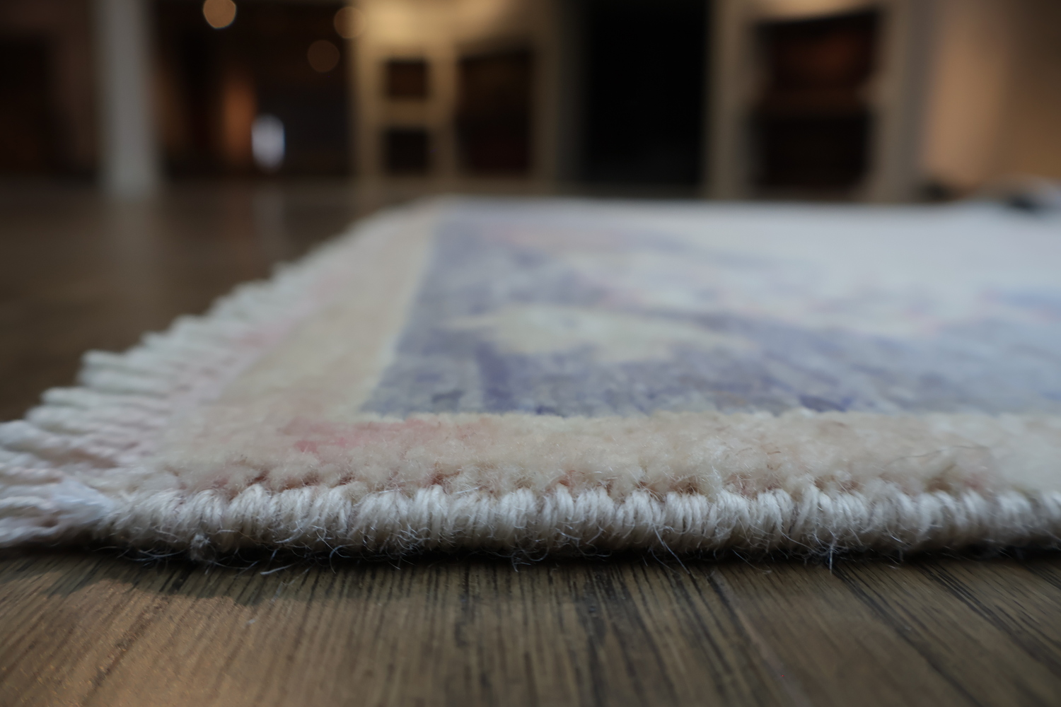 Vegetable Dye Art Deco Oriental Area Rug 5x7