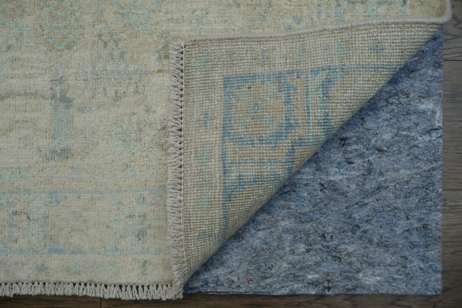 Vegetable Dye Art Deco Oriental Area Rug 4x5
