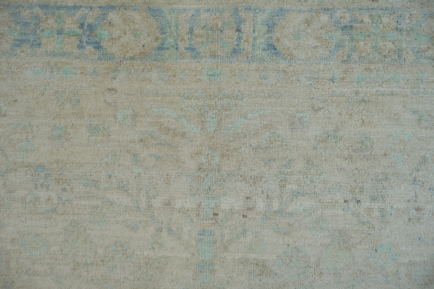 Vegetable Dye Art Deco Oriental Area Rug 4x5